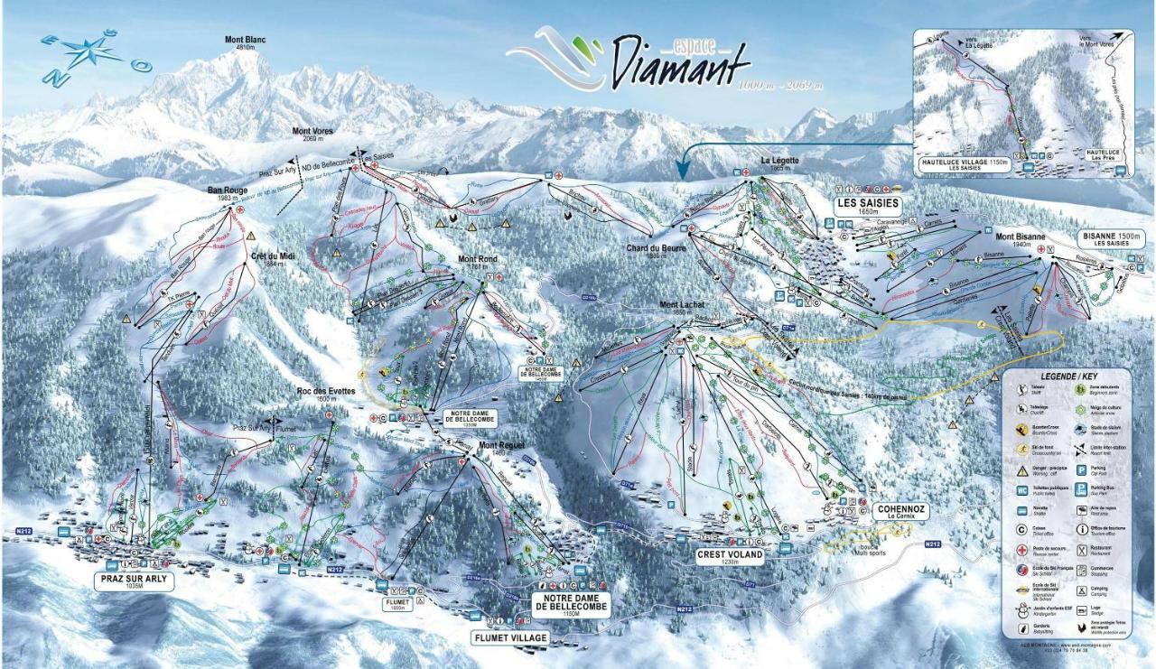 Fleur Des Montagnes Apartment Praz-sur-Arly Ngoại thất bức ảnh